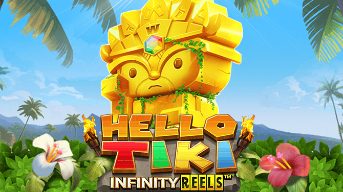 Hello Tiki-The reels expand infinitely, and the multipliers increase endlessly-670x376