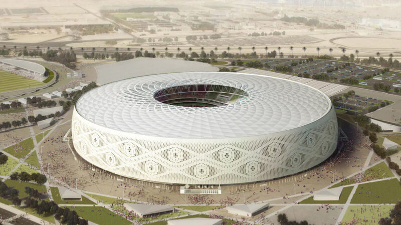 2022卡塔尔世界杯足球场场地